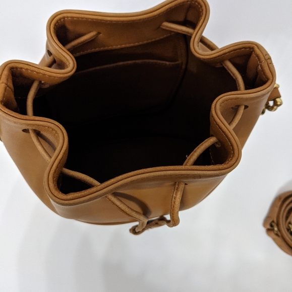 Vintage Coach Equestrian Drawstring Bucket - Picture 7 of 10